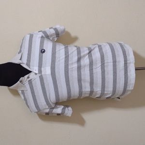 Striped Salt Life Outrigger Polo -Like New